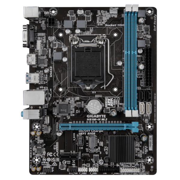 GIGABYTE GA-H81M-DS2 MOTHERBOARD ( 4TH GEN SUPPORT )