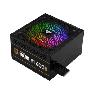 GAMDIAS KRATOS M1-600B 600W RGB 80+ BRONZE POWER SUPPLY