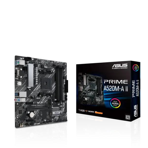 ASUS PRIME A520M-A II MOTHERBOARD