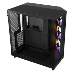 NZXT H6 FLOW RGB EDITION ATX MID TOWER BLACK CASE