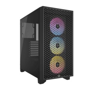 CORSAIR 3000D AIRFLOW RGB BLACK GAMING CASE