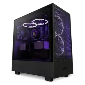 NZXT H5 FLOW BLACK ATX MID TOWER CASE