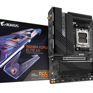 GIGABYTE B650M AORUS ELITE AX ( WIFI ) MOTHERBOARD