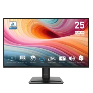 MSI PRO MP251L E2 24.5″ Inch 120Hz 1MS FHD ULTRA SLIM FRAMELESS MONITOR