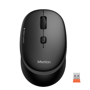 MEETION WIRELESS MOUSE R571 SILENT BLACK MOUSE