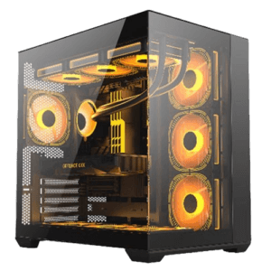 RAIDMAX INFINITA I610 ARGB DUAL CHAMBER MID-TOWER GAMING CASE