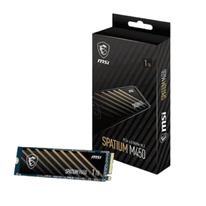 MSI SPATIUM M450 1TB PCIE 4.0 NVME M.2 SOLID DRIVE