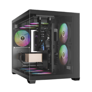 Gamdias Aura GC101M ARGB Micro-Tower Case